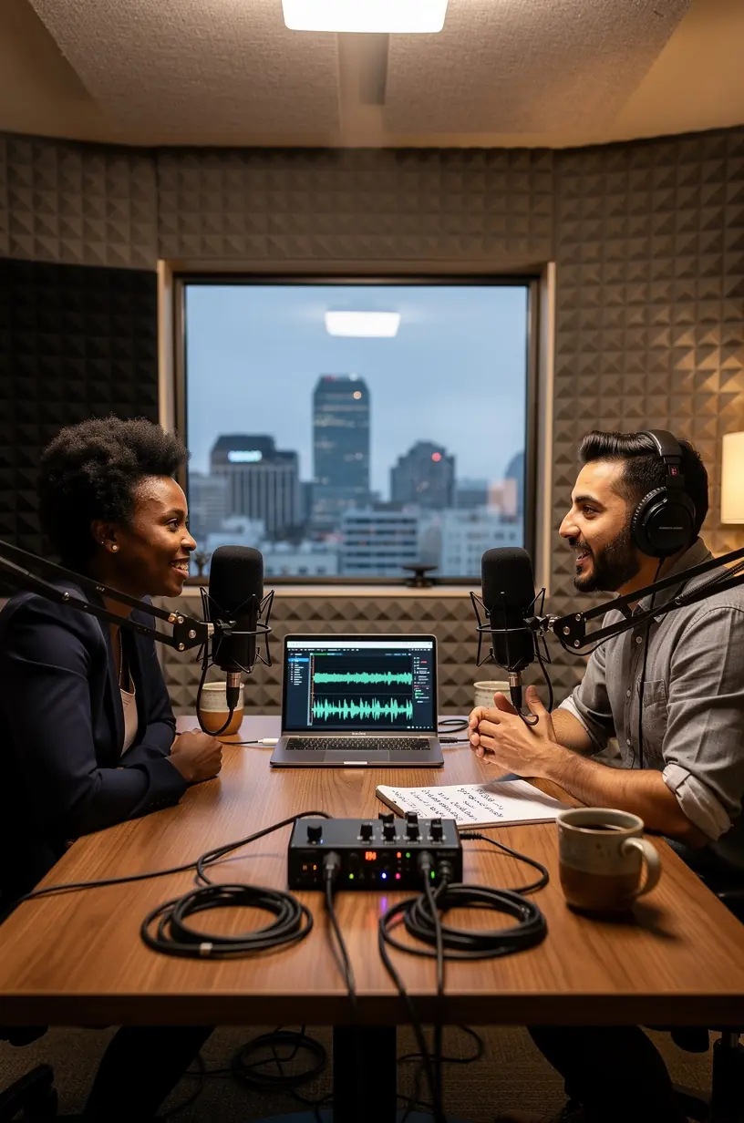 Professional team collaboration